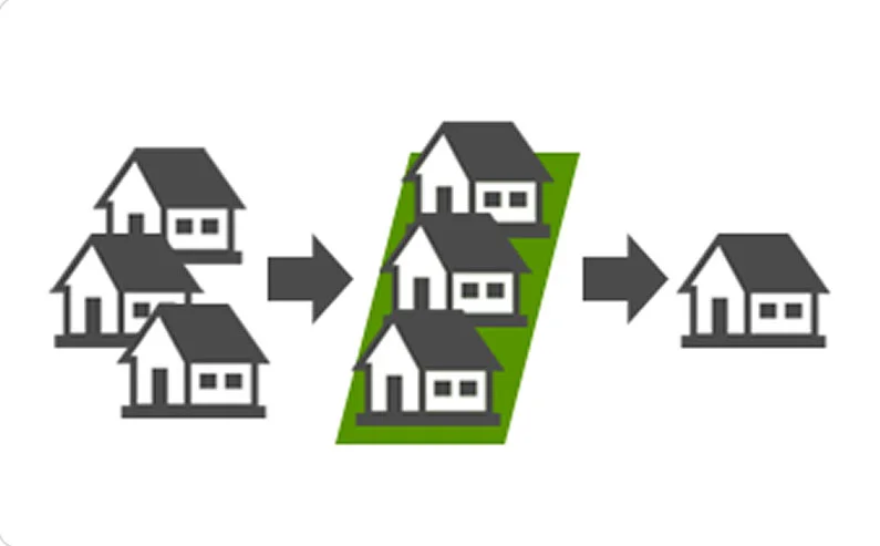 多棟・多棟現場物件作成